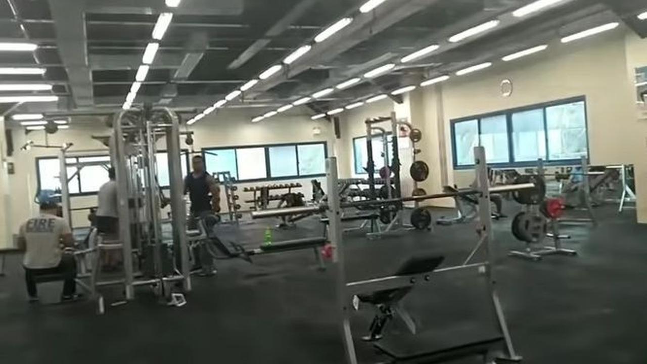 Potret Tempat Fitness dengan Pemandangan