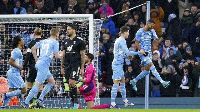 FOTO: Manchester City Hajar Fulham di Etihad Stadium