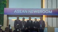 Menteri Komunikasi dan Informatika (Menkominfo) Budi Arie Setiadi meresmikan ASEAN Newsroom di KTT ke-43 ASEAN pada Senin (4/9/2023).