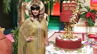 Dewi Perssik rayakan ulang tahun ke-36 (Foto: Instagram/@dapur_chef.edi)