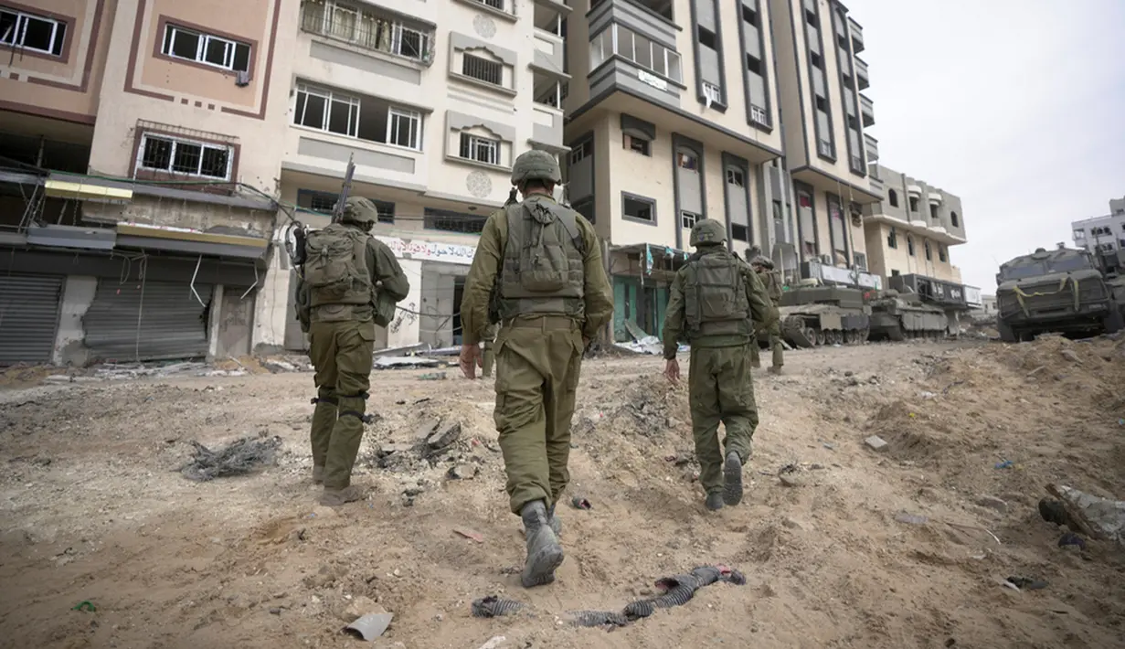 Perang antara Israel dan Hamas kali ini menjadi perseteruan paling mematikan dalam 75 tahun sejarah Israel dan Palestina. (AP Photo/Victor R. Caivano)