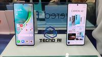 Tecno Camon 40. (Liputan6.com/ Agustinus M. Damar)