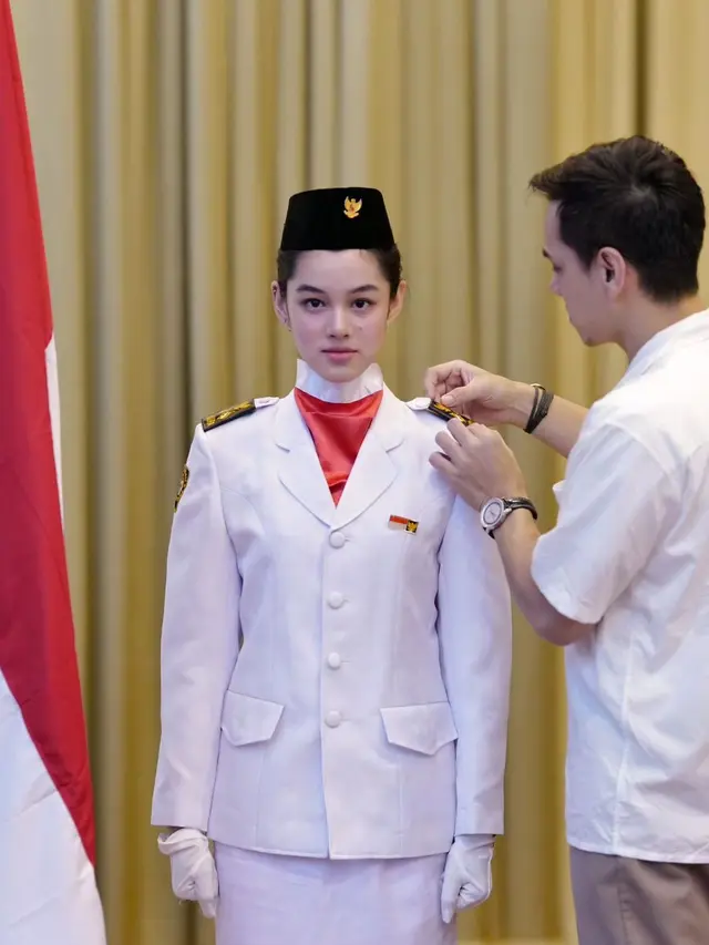 6 Potret Anak Seleb Jadi Paskibra Ini Bikin Bangga Orang Tua