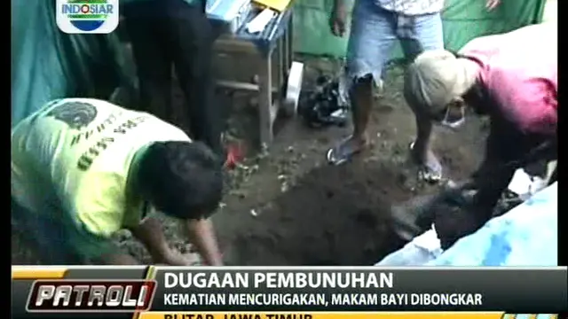 Kematian Mencurigakan, Makam Bayi Dibongkar