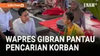 Wakil Presiden RI Gibran Rakabuming Raka meninjau langsung Posko SAR gabungan di Pelabuhan Ketapang, Banyuwangi, Minggu pagi. Wapres memantau proses pencarian korban tenggelamnya KMP Tunu Pratama Jaya dan bertemu keluarga korban yang masih menunggu k...