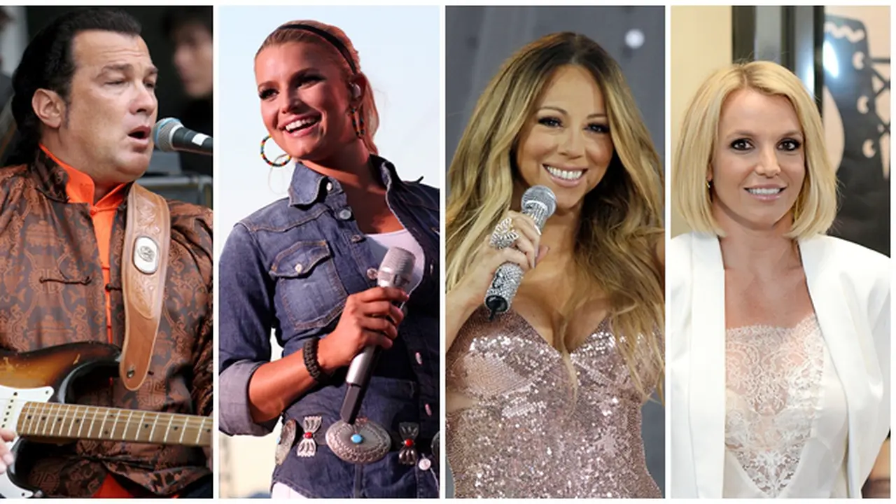 [Bintang] Steven Seagal, Jessica Simpson, Mariah Carey, dan Britney Spears