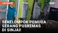 Buru Pelaku Penganiayaan, Sekelompok Pemuda Kepung Puskesmas di Sinjai