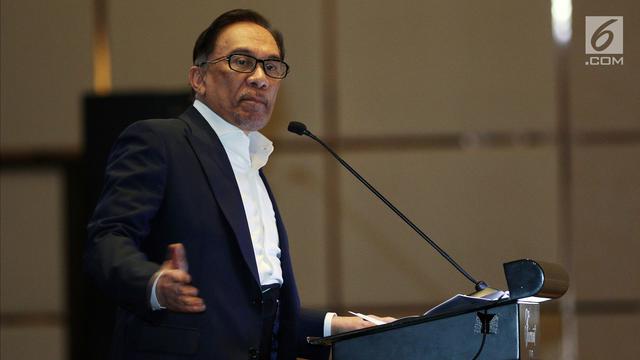 Anwar Ibrahim Maju Pemilihan Ketua Partai Persiapan Untuk Menjadi Pm Malaysia Global Liputan6 Com