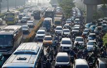 FOTO: Libur lebaran Usai, Jakarta kembali Macet