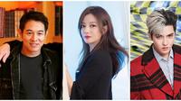 Jet Li, Vicky Zhao, Kris Wu (dari kiri ke kanan). (Instagram/jetli/kriswu/vicki_zhaowei)