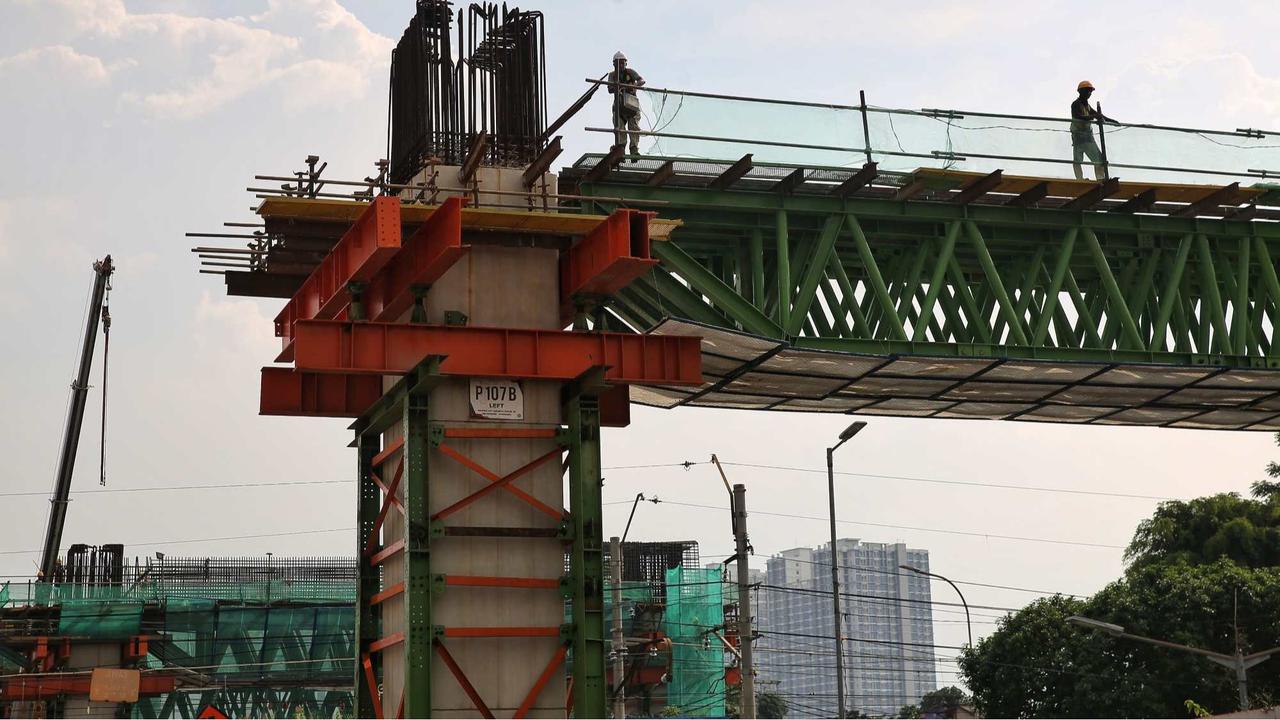 Proyek LRT Jakarta Fase 1B Velodrome–Manggarai