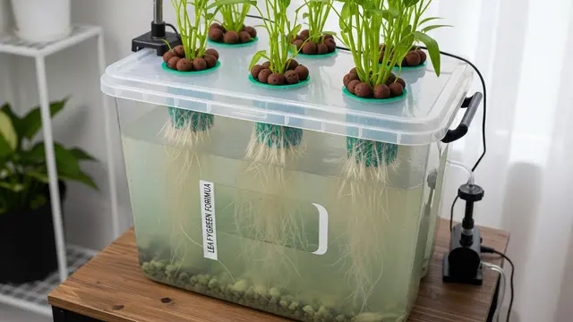 Ide Kebun Sayur Minimalis Tanpa Tanah Menggunakan Media Tanam Hidroton (AI)