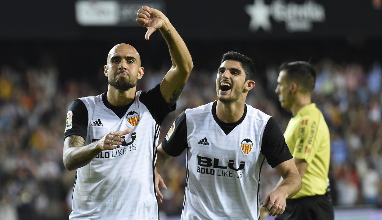 3. Simone Zaza (Valencia) - 9 Gol. (AFP/Jose Jordan)