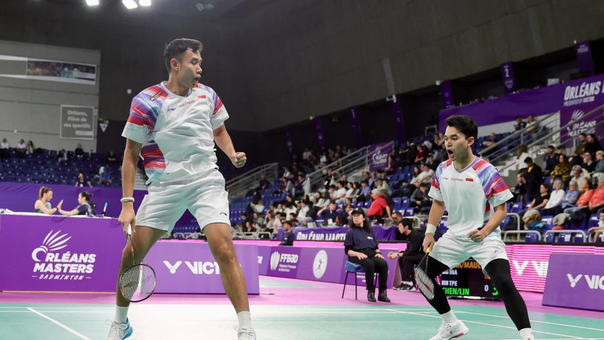 Hasil Orleans Masters 2026: Sempat Ketinggalan, Leo/Bagas Bekuk Pasangan Chinese Taipei