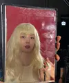 Aktris dan model Korea Selatan Kim Yoo Jung tampil beda dengan rambut blonde (@you_r_love)