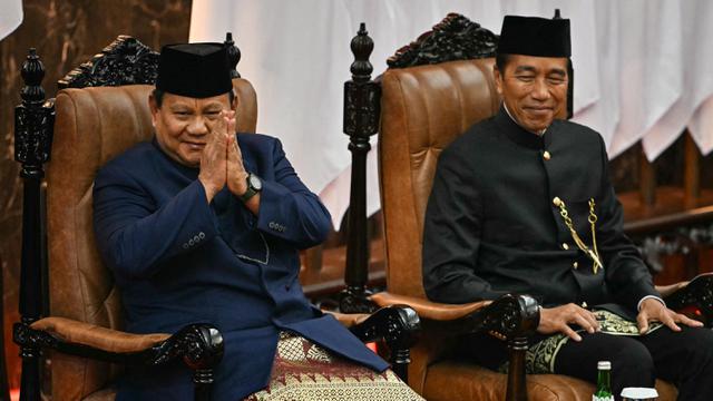 Prabowo Subianto-Gibran Rakabuming Raka Resmi Gantikan Jokowi-Ma'ruf Amin