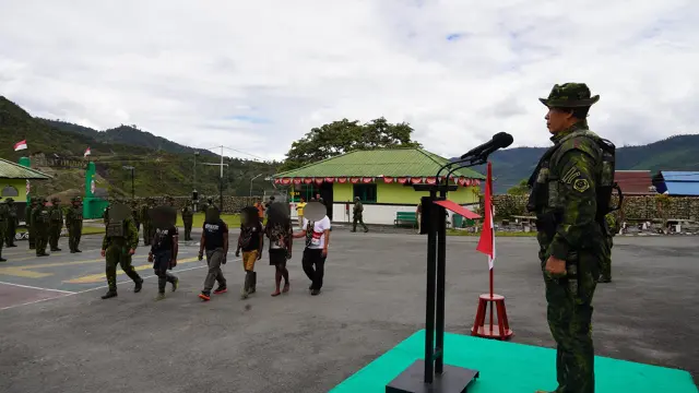 Empat anggota OPM kembali gabung Indonesia. (Liputan6.com/istimewa).