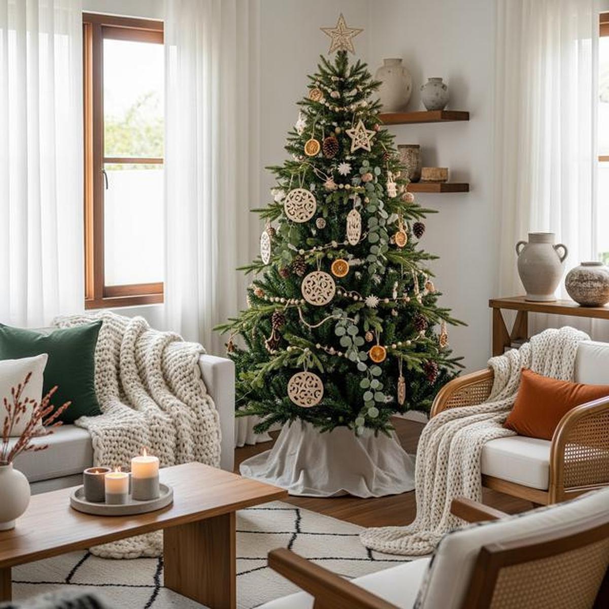 8 Dekorasi Pohon Natal yang Cantik dan Elegan untuk Rumah Modern