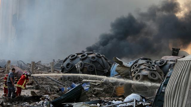 Ledakan Besar Guncang Kota Beirut Lebanon