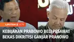 Salah satu pembahasan penting dalam debat bertema pertahanan, keamanan, hubungan internasional, dan geopolitik adalah masalah alutsista. Calon Presiden nomor urut 3, Ganjar Pranowo mengkritisi kebijakan Prabowo Subianto yang memutuskan membeli pesawa...