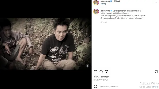 Baim Wong (Foto: Instagram/@baimwong)