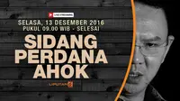 Saksikan Live Streaming Sidang Perdana Ahok