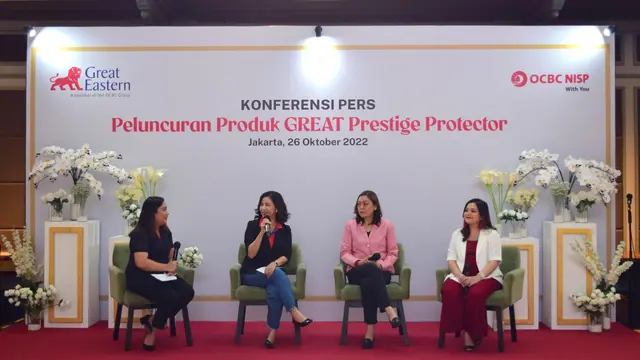 Great Eastern Life Indonesia bersama Bank OCBC NISP menghadirkan GREAT Prestige Protector, produk asuransi jiwa dalam mata uang rupiah.