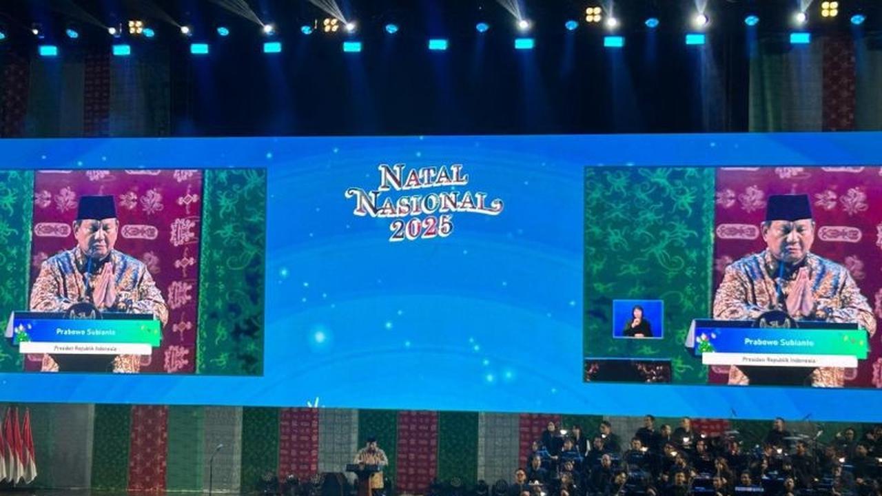 Natal Nasional 2025: Prabowo Tegaskan Simbol Harmoni Kebangsaan dan Kerukunan Umat Beragama