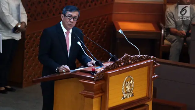 DPR Sahkan Revisi UU KPK