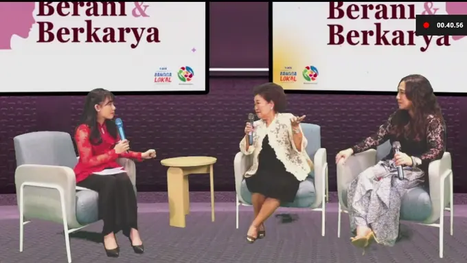 Ilustrasi virtual talk show/Bank BCA