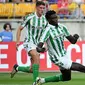 Liverpool mengawali tur pramusim 2024 dengan kemenangan. The Reds berhasil membungkam Real Betis dengan skor 1-0, Sabtu (27/7/2024) pagi WIB. (AFP/Justin Berl)