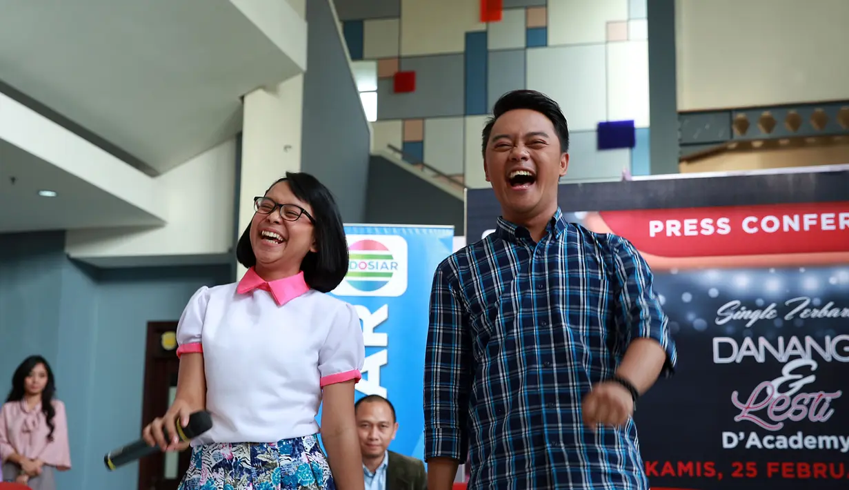 "Tapi ternyata Danang bisa menyanyikan lagu dari pak Ngah. Butuh proses untuk menyanyikan lagu dari dia," ujar Danang. (Foto: Deki Prayoga/Bintang.com)
