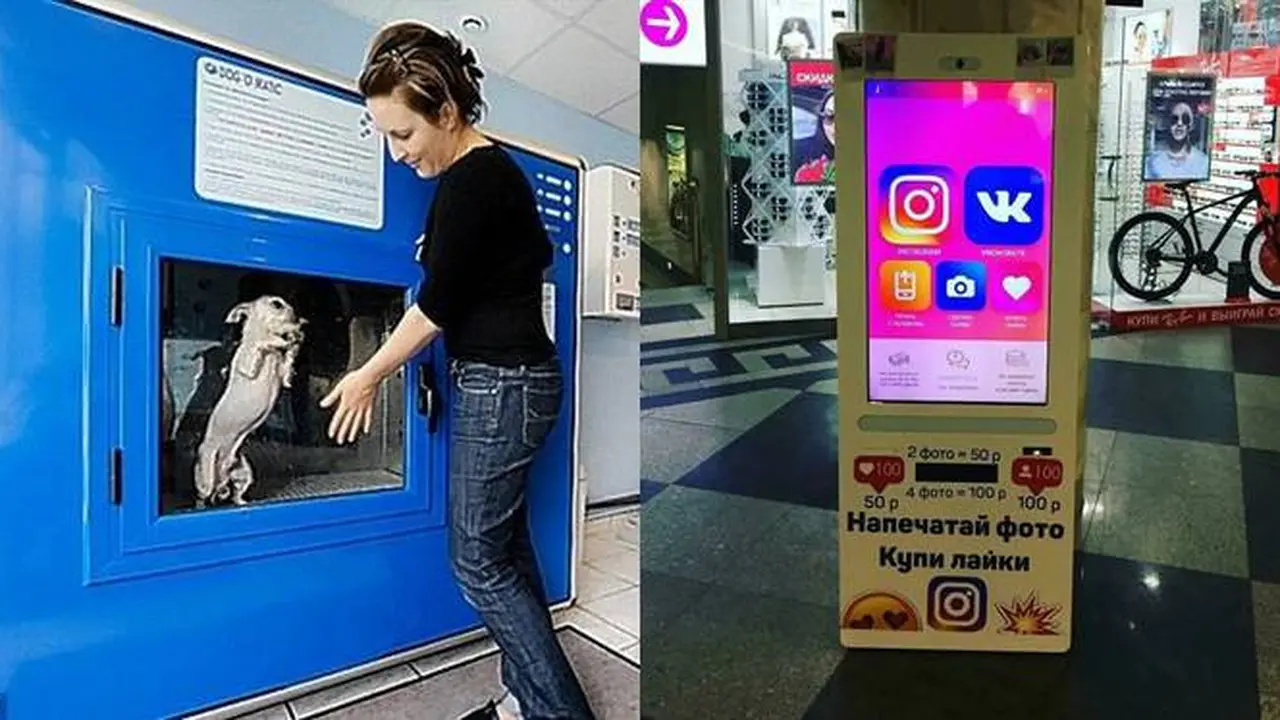 7 Potret Vending Machine di Berbagai Negara Ini Jual Barang Antimainstream