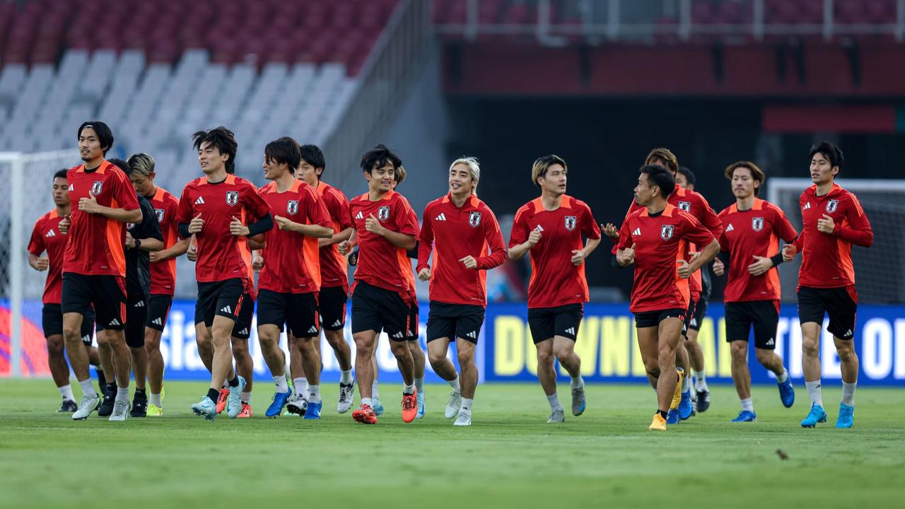 Timnas Jepang jajal rumput Stadion GBK
