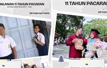 Kisah Perjalanan Cinta Sepasang Kekasih Jalin Hubungan Selama 11 Tahun, dari SMP hingga Lulus Kuliah