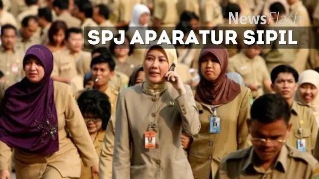 Jokowi menyoroti kesibukan para aparatur sipil negara yang lebih repot mengurusi Surat Pertanggung Jawaban (SPJ) dibanding bekerja