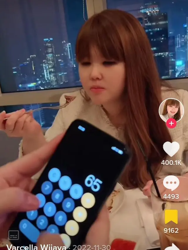 Tuai Sotoran Karena Ngitung Sambil Makan, Wanita Ini Disebut Suhu Oleh Netizen
