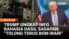 Presiden Amerika Serikat Donald Trump mengklaim bahwa sebagian warga Iran justru menginginkan serangan militer AS terus berlanjut. Dalam konferensi pers, Trump menyebut rakyat Iran rela menanggung penderitaan demi memperoleh kebebasan, bahkan diklaim...
