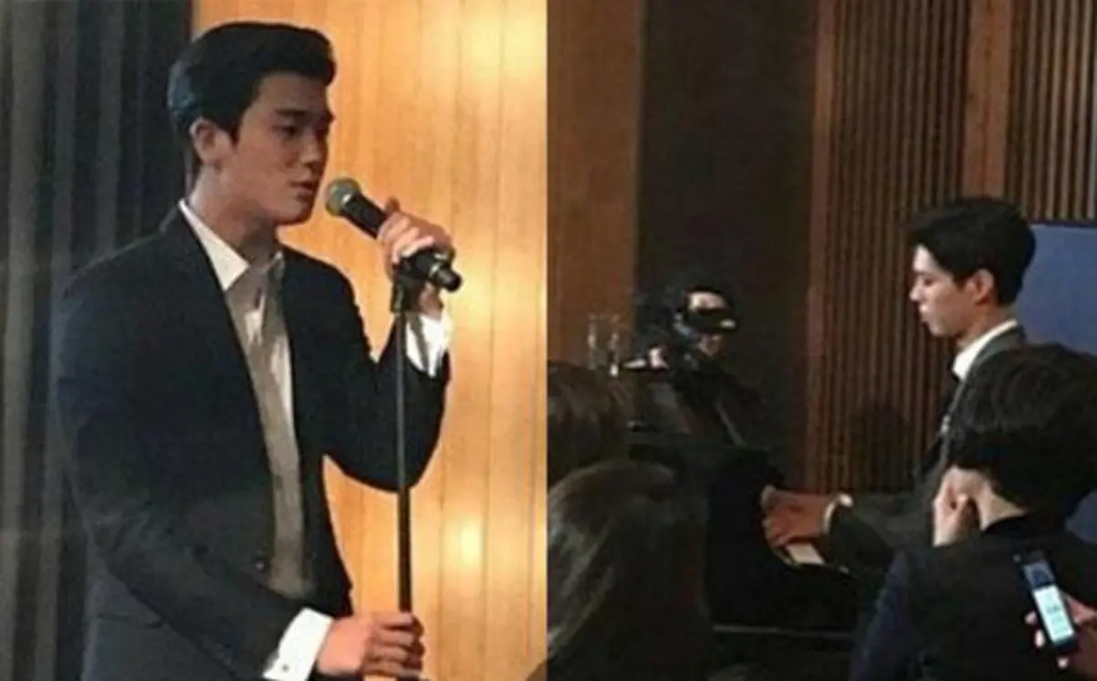 Park Bo Gum dan Park Hyung Sik mengisi acara di pernikahan Song Joong Ki dan Song Hye Kyo (KoreaBoo)