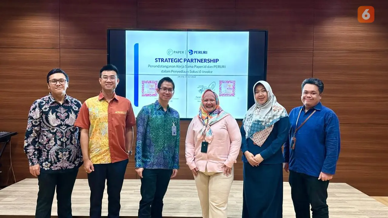 Peruri dan Paper.id luncurkan E-invoice