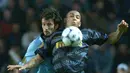 Ronaldo Luis Nazario da Lima memperkuat Inter Milan pada tahun 1997-2002 dan mempersembahkan gelar Piala UEFA pada tahun 1998. (AFP/Patrick Kovarik)