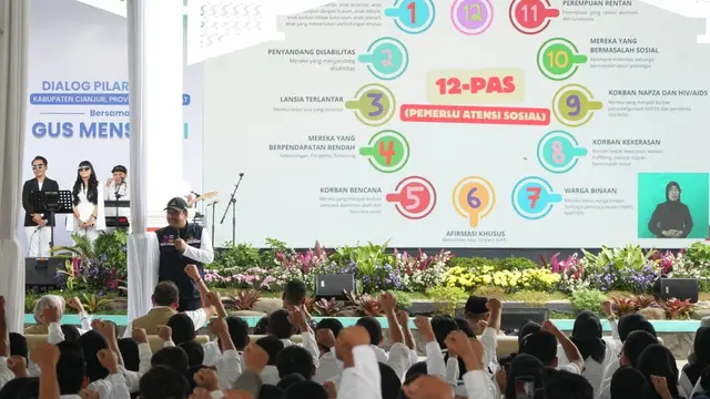 Menteri Sosial Saifullah Yusuf (Gus Ipul).