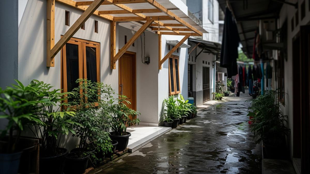 9 Model Kanopi Rumah di Gang Sempit, Solusi Estetis dan Fungsional