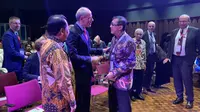 Dubes Belanda untuk Indonesia bersama dengan Menteri Hukum dan HAM RI. (Source: Liputan6.com/ Benedikta Miranti T.V)