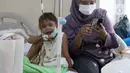 Berdasarkan hasil penelitian Eijkman tahun 2012, diperkirakan angka kelahiran bayi dengan thalasemia mayor sekitar 20 persen atau 2.500 anak dari jumlah penduduk di Indonesia sekitar 240 juta. (merdeka.com/Arie Basuki)