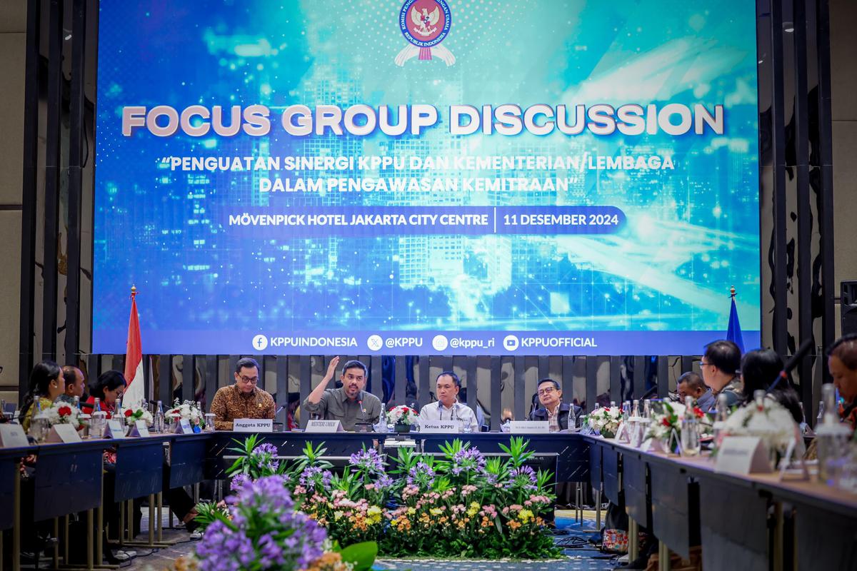 Menteri UMKM Maman Abdurahhman pada acara Focus Group Discussion