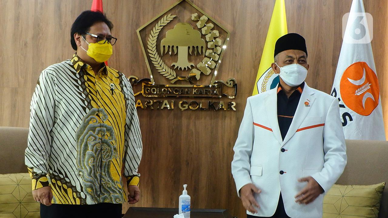 Petinggi PKS Sambangi Markas Golkar