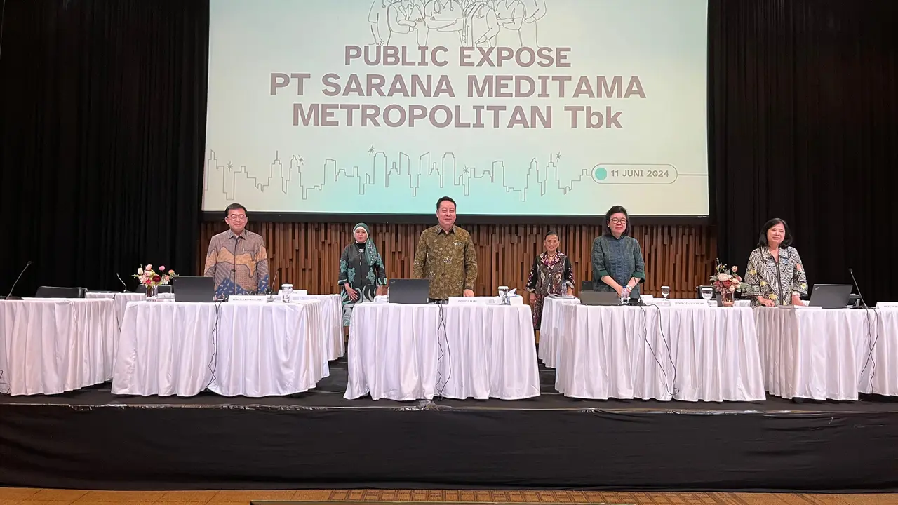 Paparan publik PT Sarana Meditama Metropolitan Tbk (SAME), Selasa (11/6/2024). (Foto: Liputan6.com/Pipit IR)