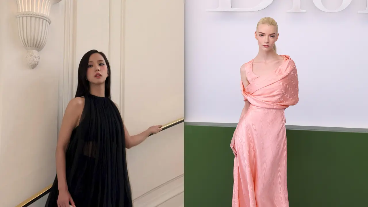 Adu Gaya Jisoo Blackpink Versus Anya Taylor-Joy, 2 Wajah Global Dior di PFW 2026