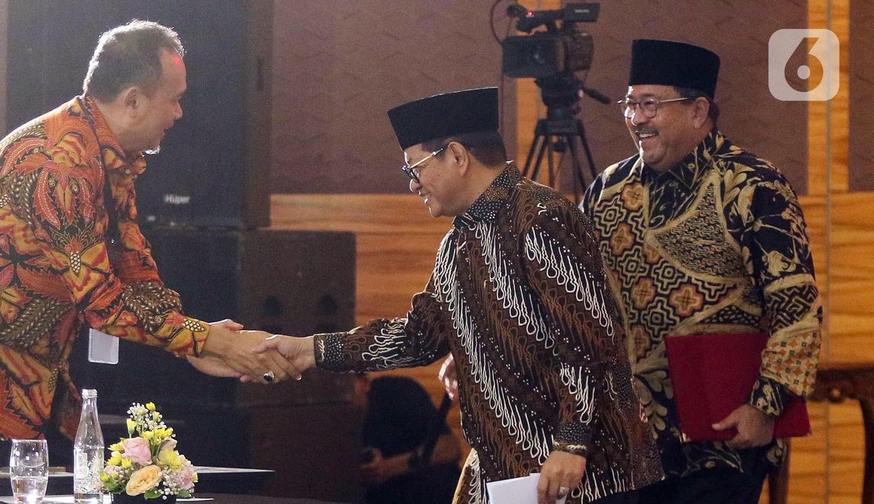 Pramono Anung-Rano Karno terpilih sebagai Gubernur dan Wakil Gubernur Provinsi Daerah Khusus Jakarta periode 2025-2023 setelah berhasil mengumpukan 2.183.239 suara atau 50,07%. (Liputan6.com/Herman Zakharia)